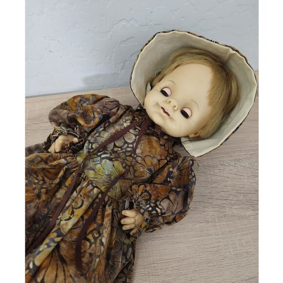 1965 Vintage Haunted Effanbee Doll Creepy Spirited Scary Halloween Prop Toy - Picture 11 of 12